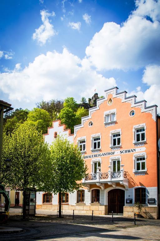Gasthaus Schwan Riedenburg Esterno foto
