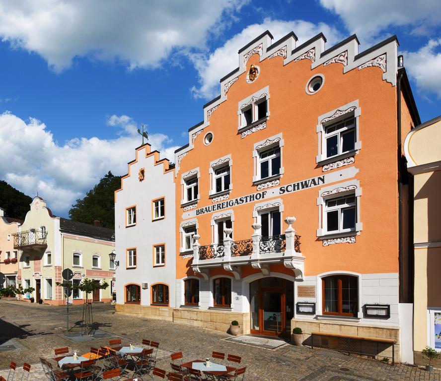 Gasthaus Schwan Riedenburg Esterno foto